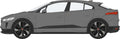 Oxford Diecast 1:76 Scale Jaguar I Pace Corris Grey