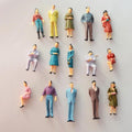 GM Model Supplies 1:50 Scale Architecture Mixed Painted Figures