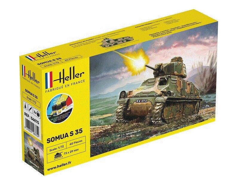 Heller 56875 1/72 Scale Starter Kit Somua S 35