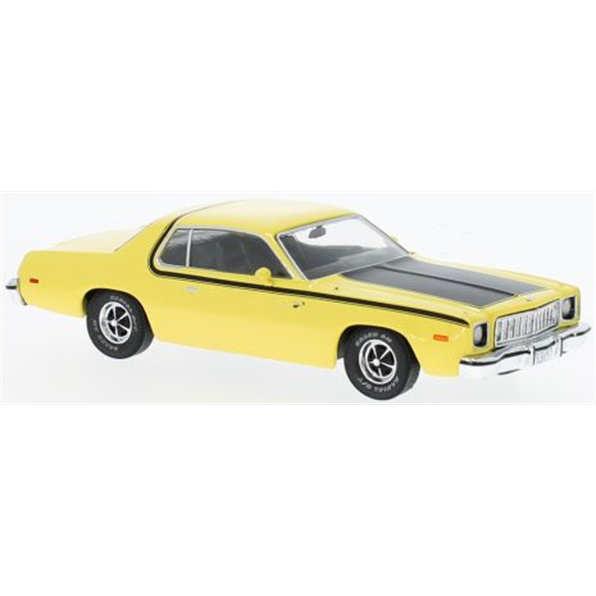 IXO 1:43 Scale Plymouth Road Runner Yellow 1975