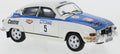 IXO 1:43 Scale Saab 96 V4 #5 1000 Lakes Rally 1976 S.Lampinen/S.Markkanen