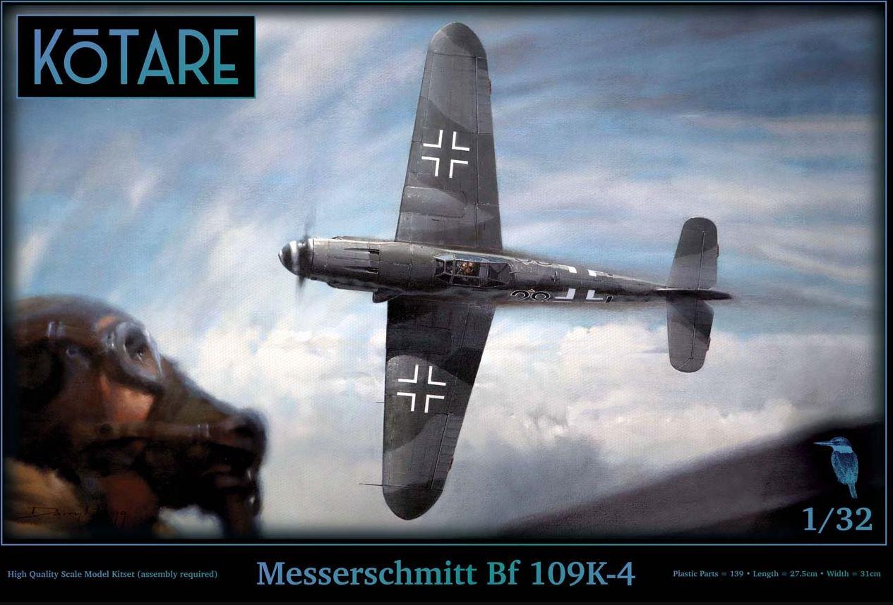 KOTARE K32009 1/32 Scale Late WW2 Luftwaffe Messerschmitt Bf 109K-4