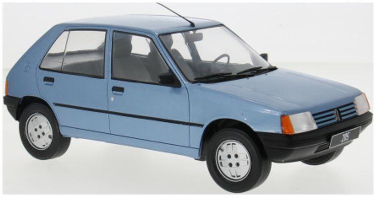 MCG  1:18th Scale Peugeot 205 1984 Light Blue Metallic