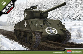 Academy Plastic Kits 1:35 Scale US Army M4A3 76mm 'Battle of the Bulge'