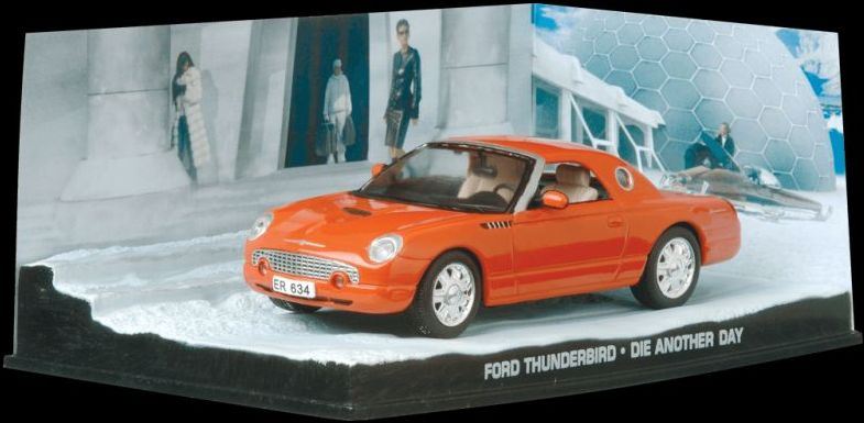 Atlas Editions 1:43 Scale Ford Thunderbird - Bond - Die Another Day