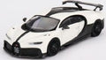 Truescale TSM 1:43 Scale Bugatti Chiron Pur Sport White (Diecast)