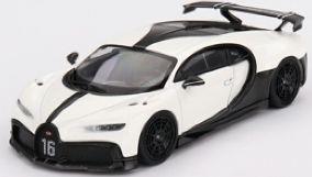 Truescale TSM 1:43 Scale Bugatti Chiron Pur Sport White (Diecast)