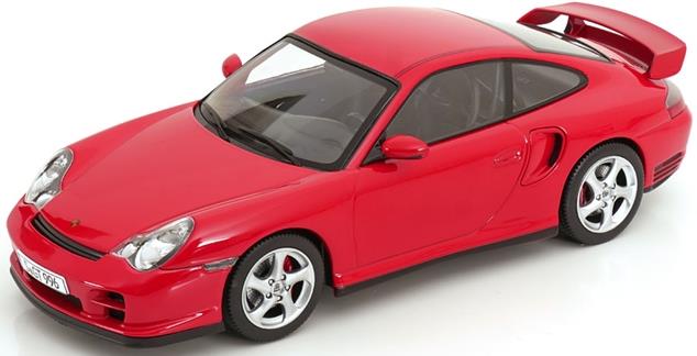 KK Scale 1:18th Scale Porsche 911 (996) GT2 2001 Red
