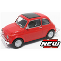 Cararama 1:43 Scale Fiat 500L Red