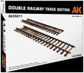 AK Interactive  1:35 Scale Double Railway Track Section
