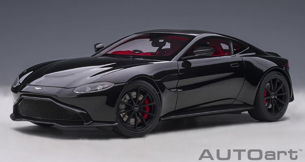 Autoart 1:18 Scale Aston Martin Vantage 2019 Jet Black