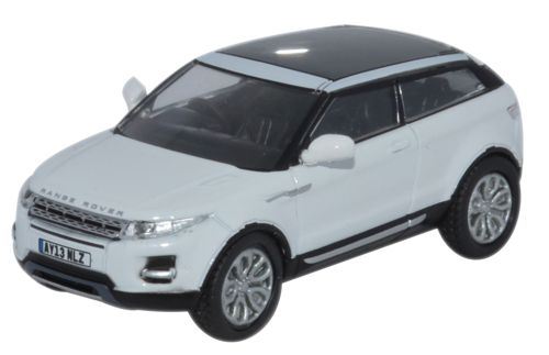 Oxford Diecast 1:76 Scale Range Rover Evoque - Fuji White
