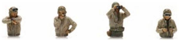 Artitec 1:87 Scale Tank Crew (4x) (US) Ready