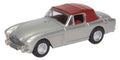 Oxford Diecast 1:76 Scale Aston Martin DB2 Mk3 DHC Snow Shadow Silve