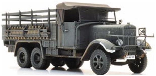 Artitec 1:87 Scale Henschel 33 D1 Cargo Grey (WM) Ready