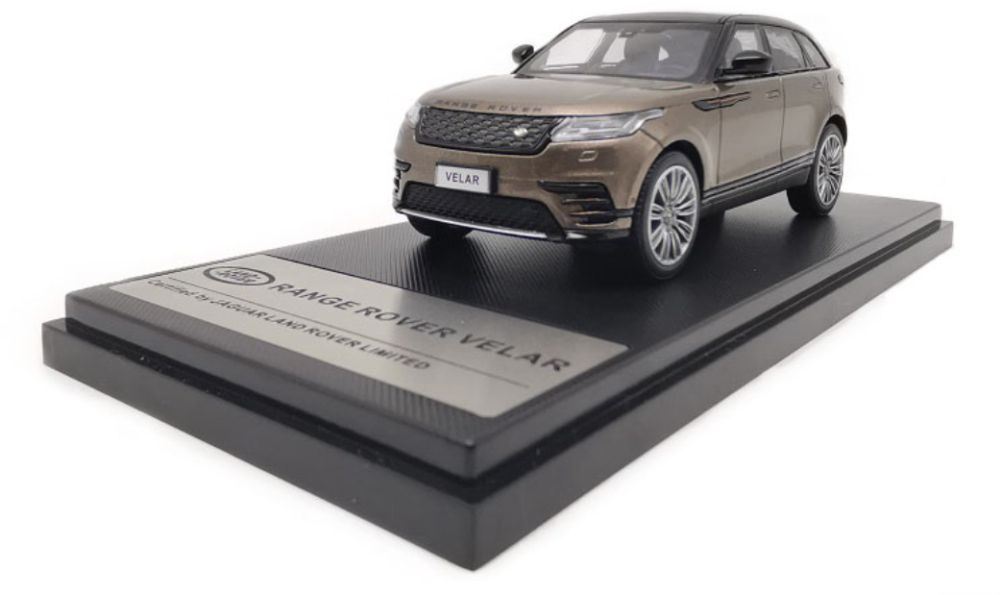 LCD 1:43 Scale Range Rover Velar First Edition Brown