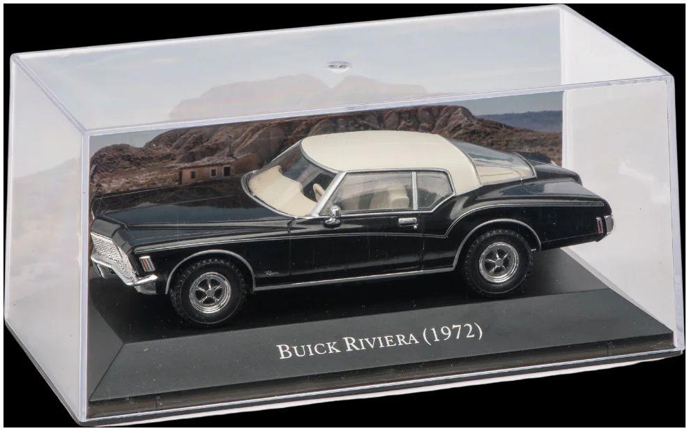 Atlas Editions 1:43rd Scale Buick Riviera - Black (1972)