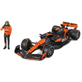 Burago 1:24 Scale McLaren MCL38 F1 2024 Norris w/Driver Figure
