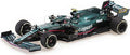Minichamps 1:43 Scale Aston Martin Cognizant F1 Team AMR21 Sebastian Vettel Monaco GP 2021