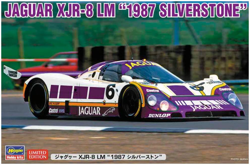 Hasegawa 1:24th Scale Jaguar XJR-8 LM Silverstone 1987
