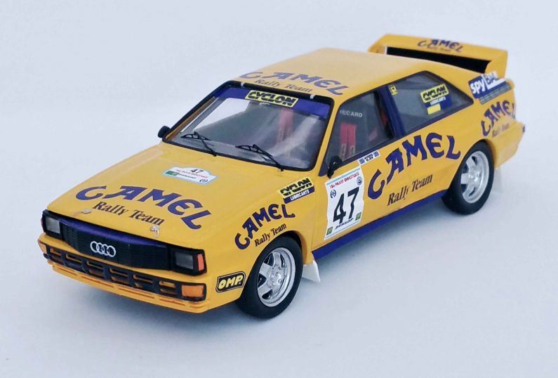 Trofeu 1:43 Scale Audi Quattro 1st Fthiotidas Rally 1990 Laveris/El-Em