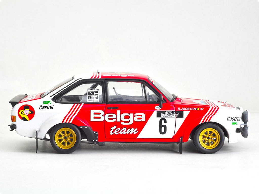 Sunstar 1:18 Scale Ford Escort RS1800 #6 1982 Haspengouw Rally R.Droogmans/R. Joosten Limited 480pc
