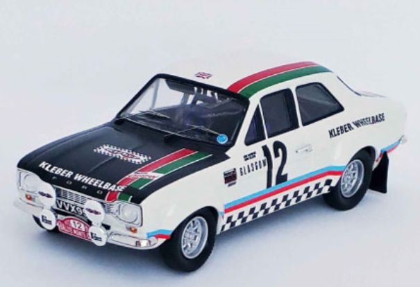 Trofeu 1:43 Scale Ford Escort Mk1 Monte Carlo Rally 1973 Chris Sclater/John Davenport
