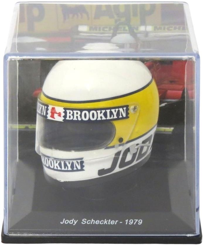 Atlas Editions 1:5th Scale Jody Scheckter - 1979 Ferrari F1 Helmet Collection