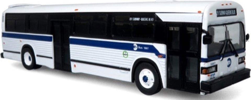 Iconic Replicas 1:87 Scale MTA New York City Q11 Subway Queens Blvd