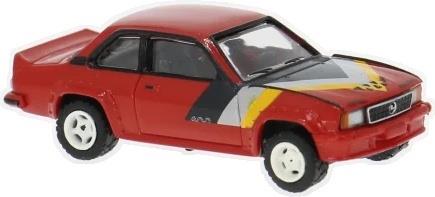 Brekina  1:87th Scale Opel Ascona B i400 Red/Grey 1980