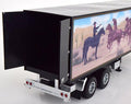 Road Kings 1:18 Scale Truck Trailer Black/Decoration