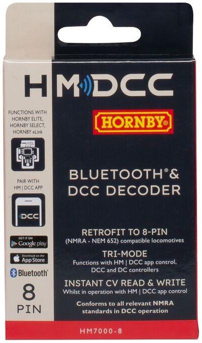 Hornby  Scale HM7000 - 8 BLE Decoder (8 Pin - No Sound)