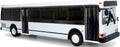 Iconic Replicas 1:87 Scale Grumman 870 Transit Bus 1980 Blank White