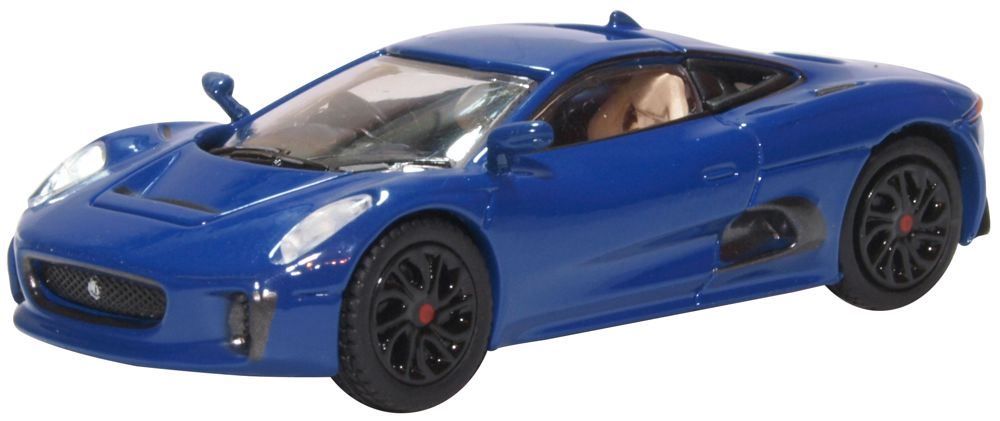 Oxford Diecast 1:76 Scale Jaguar CX75 Caesium Blue
