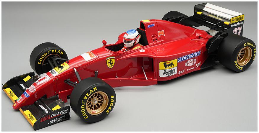 Tecnomodel  1:18th Scale Ferrari 412T2 1995 Canada GP #27 Jean Alesi w/Driver