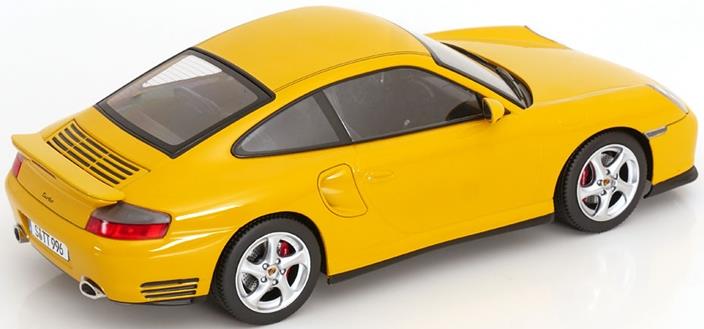 KK Scale 1:18th Scale Porsche 911 (996) Turbo 2000 Yellow