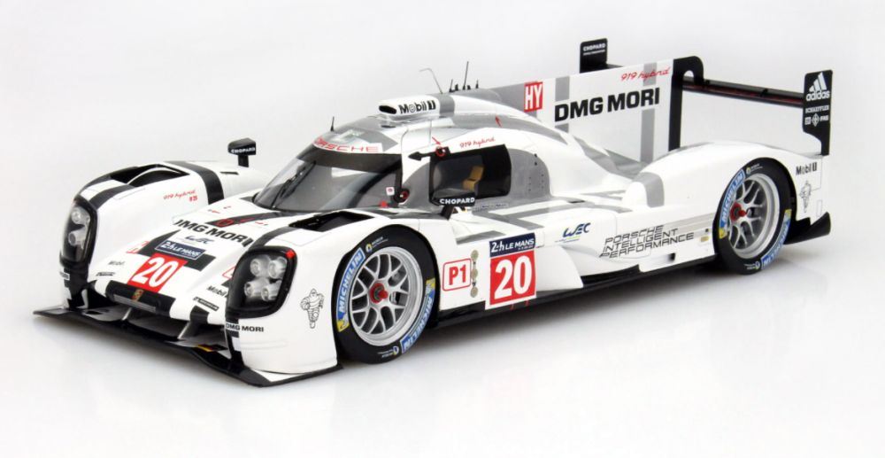 IXO 1:43 Scale Porsche 919 Hybrid #20 24h Le Mans 2014 Bernhard, Webber, Hartley