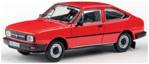 Abrex 1:43 Scale Skoda Garde 1982 Cervena Sipkova