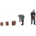 Artitec 1:87 Scale Bricklayers 1930s-1990s (2x) Ready Made Painted