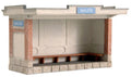 Artitec 1:87 Scale French waiting shelter Kit (Unpainted)