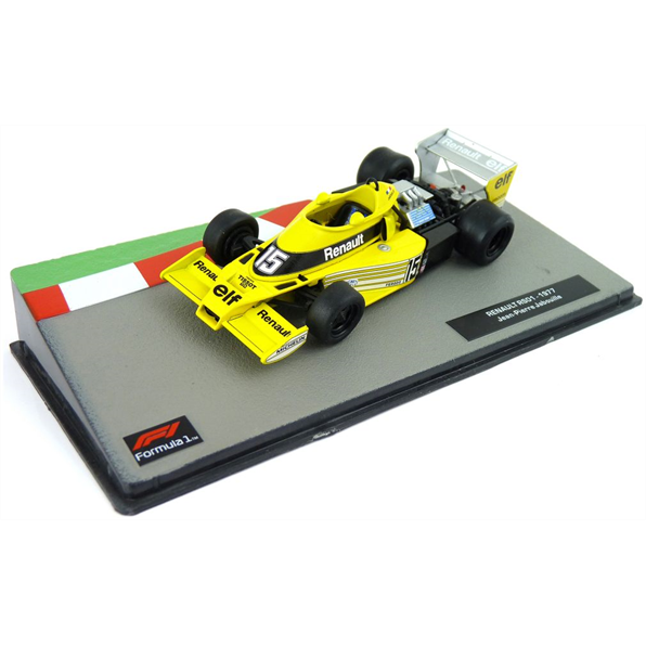 Atlas Editions 1:43 Scale Renault RS01 - 1977 Jean Pierre Jabouille F1 Collection - Cased