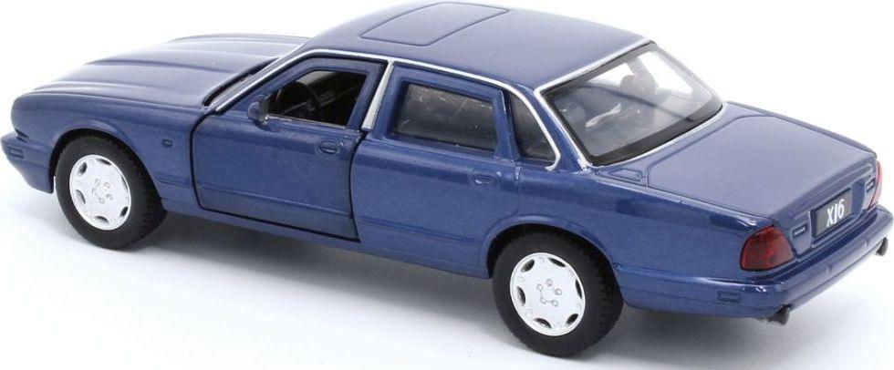 Tayumo 1:36 Scale Jaguar XJ6 - Sapphire Blue Pull Back