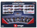 Burago 1:43 Scale Red Bull F1 2013 - 2024 7 Car Set