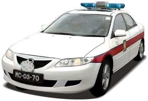 Vitesse  1:43rd Scale Mazda 6 2003 Macau Police (Limited Edition 499pcs)