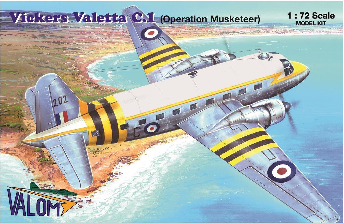 Valom 1/72 Scale RAF VICKERS VALLETTA C.1 OPERATION MUSKETEER VLM72150