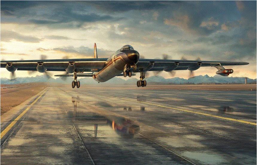 Roden 348 Convair NB-36H Crusader 1/144 Scale Aircraft Plastic Model Kit