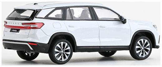 Abrex  1:43rd Scale Skoda Kodiaq II 2023 Moon White Metallic