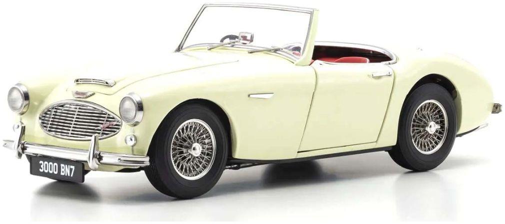 Kyosho 1:18 Scale Austin Healey 3000 BN7 English White
