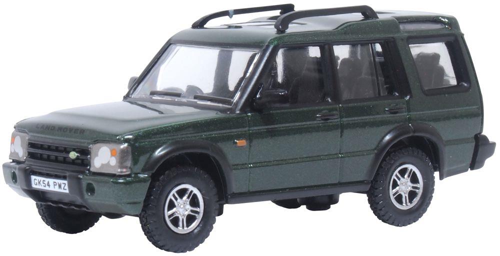 Oxford Diecast 1:76 Scale Land Rover Discovery 2 Metallic Epsom Green