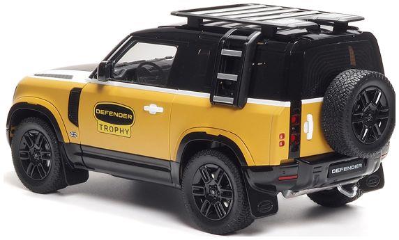 Almost Real 1:18 Scale Land Rover Defender 90 2023 Trophy Edition Yellow (Limited Edition 504pcs)